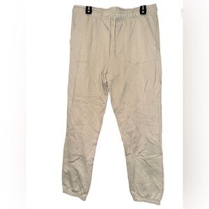 MENS JOGGER SWEATPANTS. SIZE X-LARGE. KHAKI COLOR.